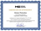 Сертифікат Morgan Schaffer